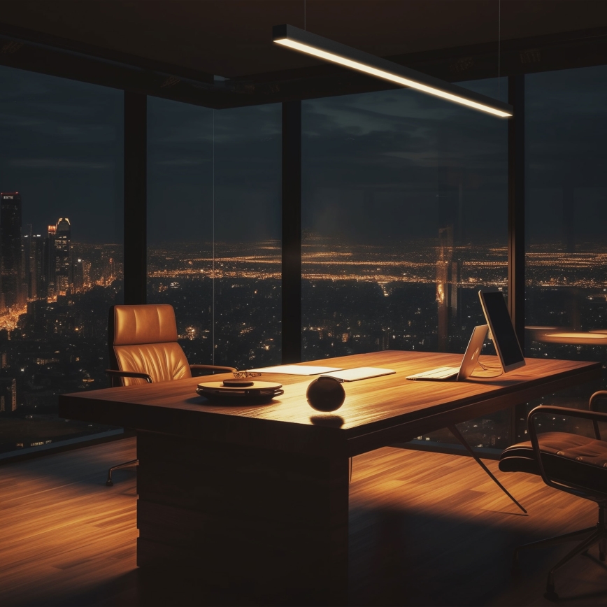 ALLDAY BASIC LED Ceiling Light LED/40W/230V 2700/4000/6000K Black