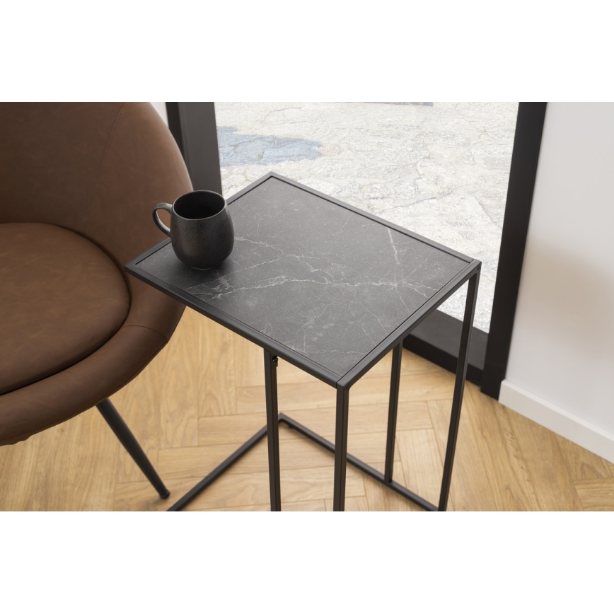 ALMA Anthracite Side Table