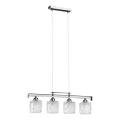 ALMA cable pendant 4xE14/10W/230V polished chrome
