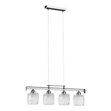 ALMA cable pendant 4xE14/10W/230V polished chrome