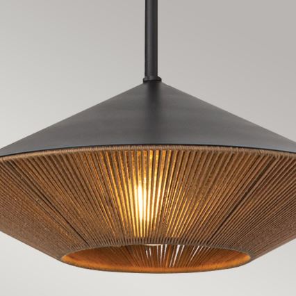 Alora Mood - Chandelier on a pole DAPHNE 1xE27/60W/230V d. 38,1 cm black
