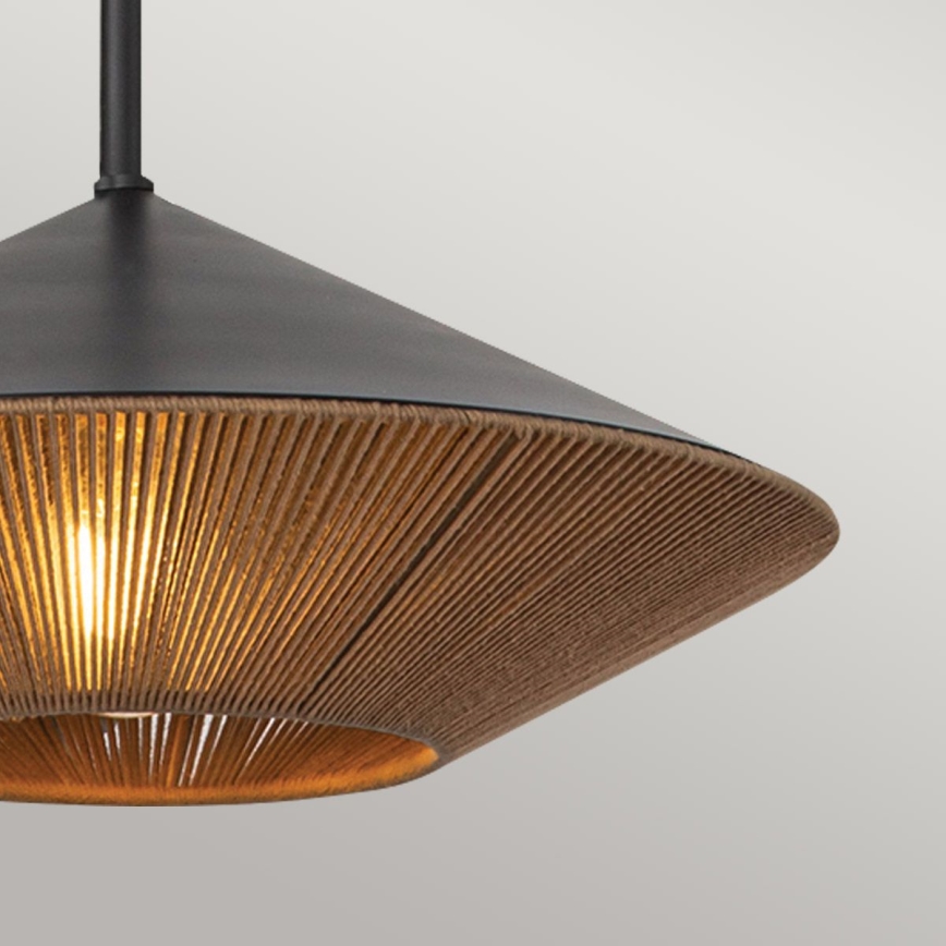 Alora Mood - Chandelier on a pole DAPHNE 1xE27/60W/230V d. 38,1 cm black
