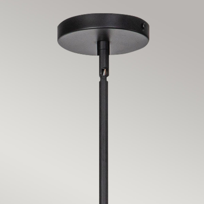 Alora Mood - DAPHNE Rod-Mounted Chandelier 6xE14/40W/230V Black/Brown