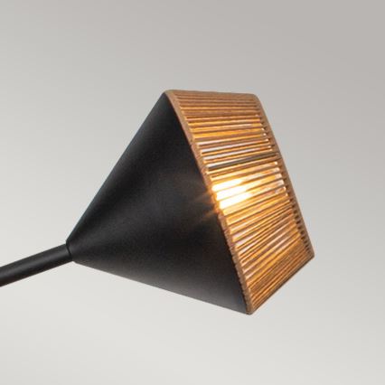 Alora Mood - DAPHNE Rod-Mounted Chandelier 6xE14/40W/230V Black/Brown