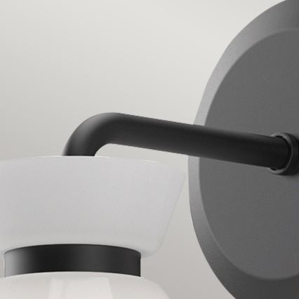 Alora Mood - HALSTON Wall Light 1xE14/40W/230V Black