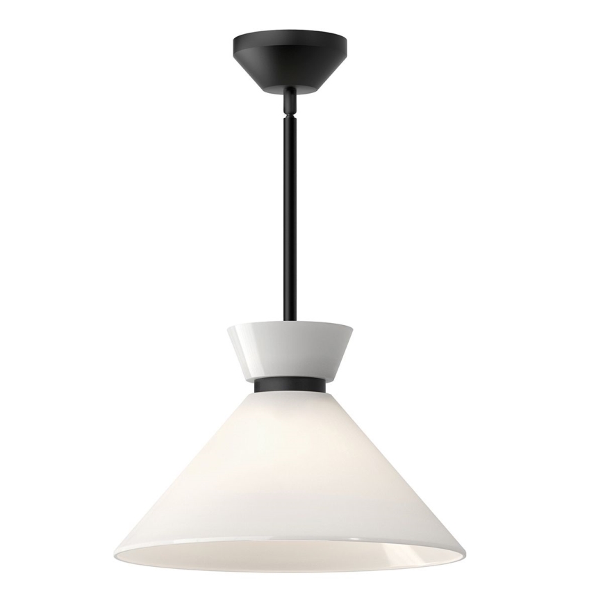 Alora Mood - HALSTON rod-mounted pendant light 1xE27/60W/230V black