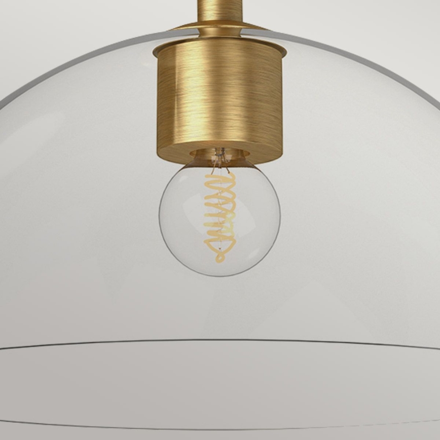 Alora Mood - Chandelier on a pole JUDE 1xE27/60W/230V d. 30,5 cm brass