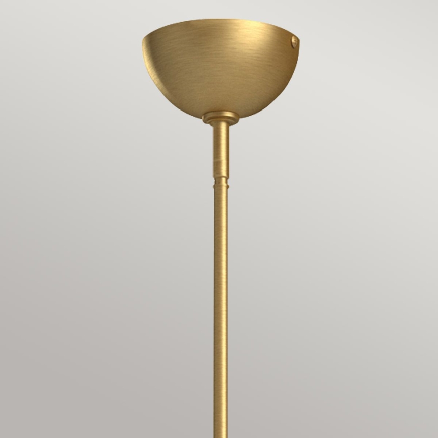 Alora Mood - Chandelier on a pole JUDE 3xE27/60W/230V d. 96,8 cm brass
