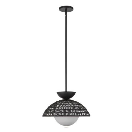 Alora Mood - PERTH rod pendant light 1xE27/60W/230V Ø 37.5 cm, black