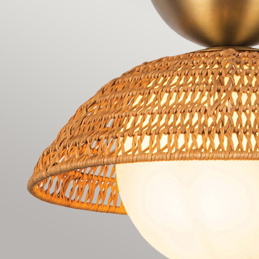 Alora Mood - Rod pendant light PERTH 1xE27/60W/230V Ø 37.5 cm gold