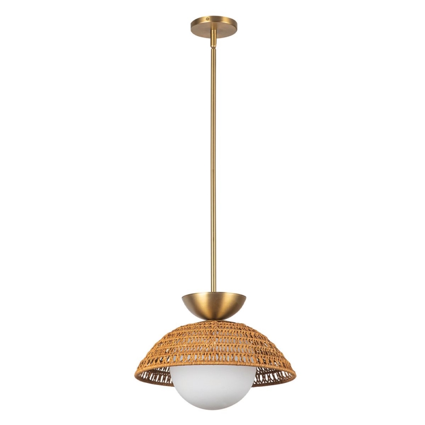 Alora Mood - Rod pendant light PERTH 1xE27/60W/230V Ø 37.5 cm gold