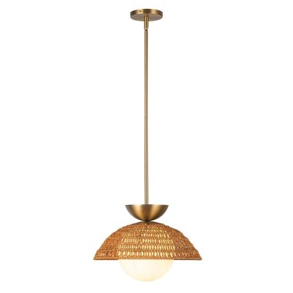 Alora Mood - Rod pendant light PERTH 1xE27/60W/230V Ø 37.5 cm gold