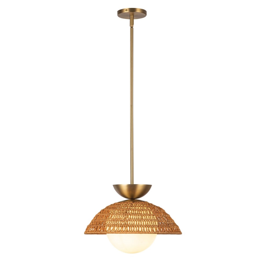 Alora Mood - Rod pendant light PERTH 1xE27/60W/230V Ø 37.5 cm gold