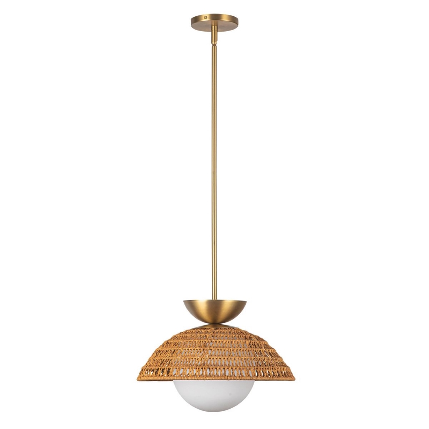 Alora Mood - Rod pendant light PERTH 1xE27/60W/230V Ø 37.5 cm gold