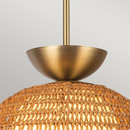 Alora Mood - Rod pendant light PERTH 1xE27/60W/230V Ø 37.5 cm gold