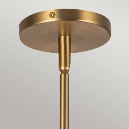 Alora Mood - Rod pendant light PERTH 1xE27/60W/230V Ø 37.5 cm gold
