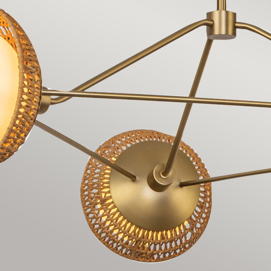 Alora Mood - Rod-mounted chandelier PERTH 3xE14/40W/230V gold