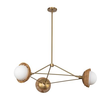 Alora Mood - Rod-mounted chandelier PERTH 3xE14/40W/230V gold
