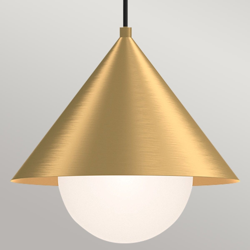 Alora Mood - REMYCK Cable Pendant Light 1xE27/60W/230V, Ø 34.3 cm, Gold