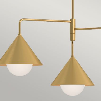 Alora Mood - REMYCK 3-Light Rod Pendant 3xE27/60W/230V, Gold
