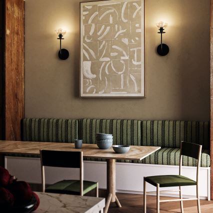 Alora Mood - Wall lamp SYLVIA 1xE14/40W/230V black
