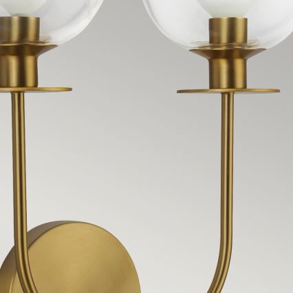 Alora Mood - Wall Light SYLVIA 2xE14/40W/230V, Gold