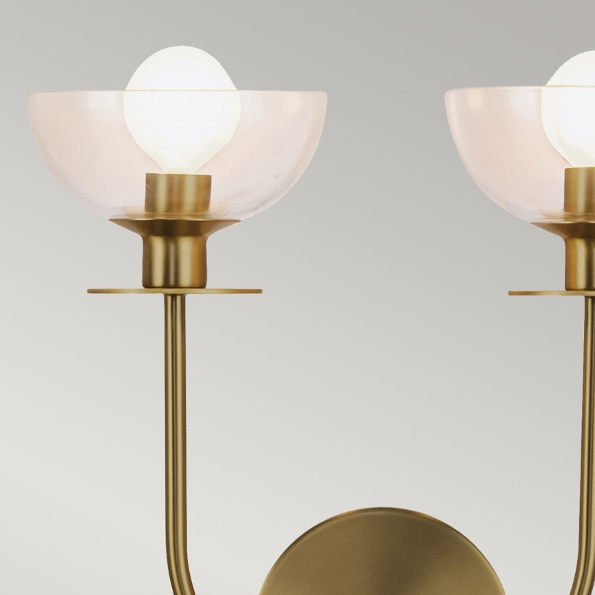 Alora Mood - Wall Light SYLVIA 2xE14/40W/230V, Gold