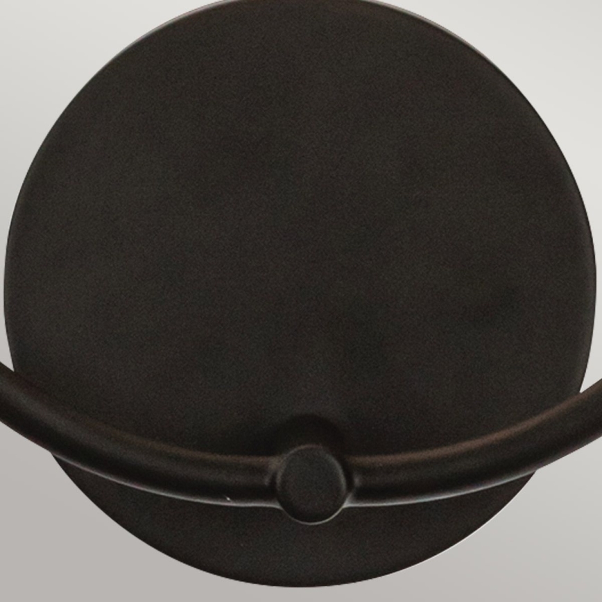 Alora Mood - SYLVIA Wall Sconce 2x E14/40W/230V, Black