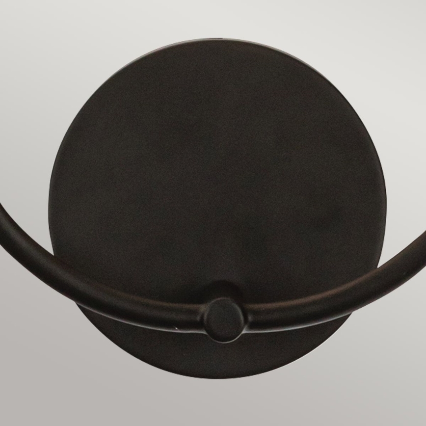 Alora Mood - SYLVIA Wall Sconce 2x E14/40W/230V, Black