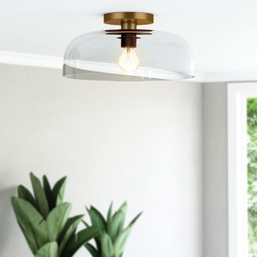 Alora Mood ALM-SYLVIA-SF-BG-CL - Ceiling light SYLVIA 1xE27/60W/230V, gold