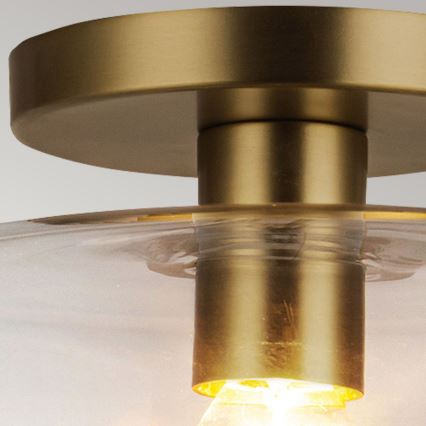 Alora Mood ALM-SYLVIA-SF-BG-CL - Ceiling light SYLVIA 1xE27/60W/230V, gold