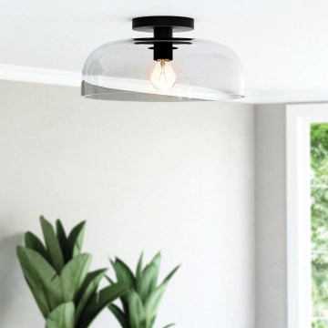 Alora Mood ALM-SYLVIA-SF-BK-CL - SYLVIA ceiling light 1xE27/60W/230V black