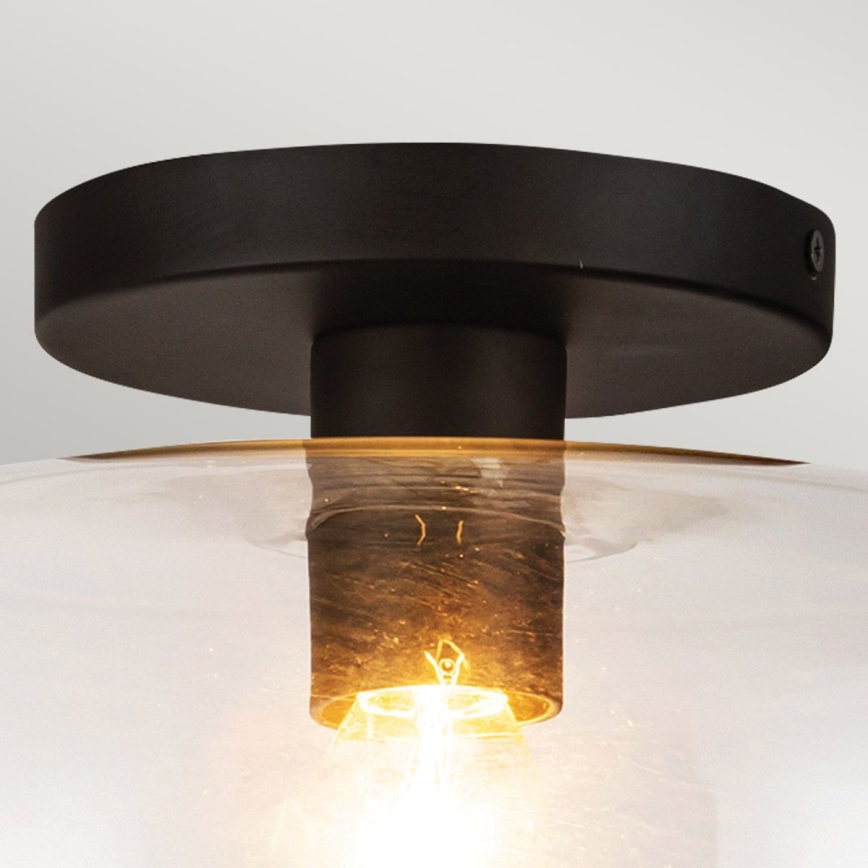 Alora Mood ALM-SYLVIA-SF-BK-CL - SYLVIA ceiling light 1xE27/60W/230V black