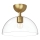 Alora Mood - Ceiling light JUDE 1xE27/60W/230V d. 30,5 cm brass
