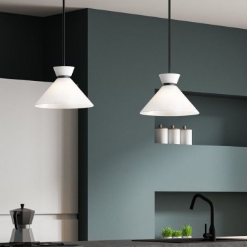 Alora Mood - HALSTON rod-mounted pendant light 1xE27/60W/230V black