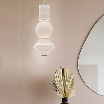 Alora Mood - LED Cable Pendant BIJOU LED/20W/230V 3000K Matte Chrome