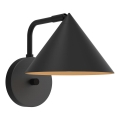 Alora Mood - REMYCK Wall Light 1xE27/60W/230V Black