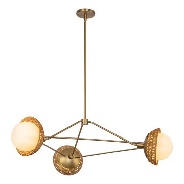 Alora Mood - Rod-mounted chandelier PERTH 3xE14/40W/230V gold