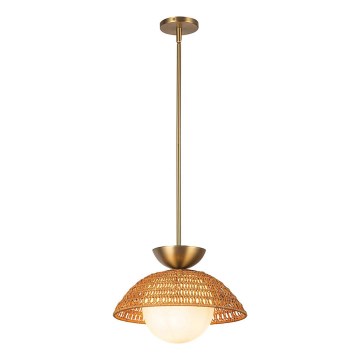 Alora Mood - Rod pendant light PERTH 1xE27/60W/230V Ø 37.5 cm gold