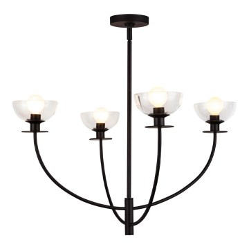 Alora Mood - SYLVIA Rod Pendant Light 4xE14/40W/230V black