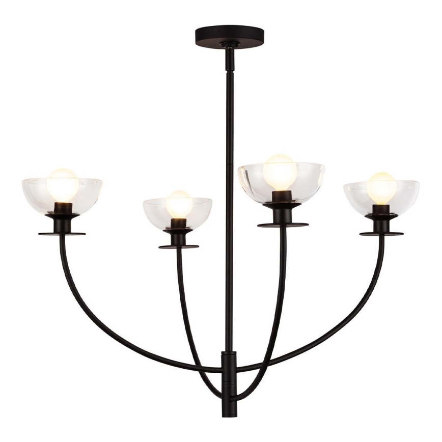 Alora Mood - SYLVIA Rod Pendant Light 4xE14/40W/230V black
