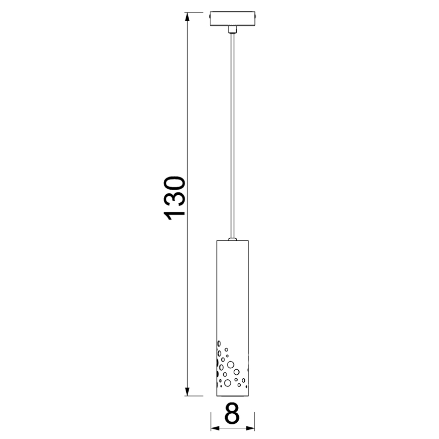 ALTRO Cable Pendant Light 1x GU10/8W/230V, Beige