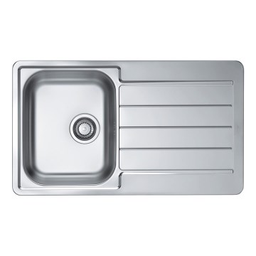 ALVEUS 1065560 - Kitchen sink LINE 86x50 cm matte steel/satin