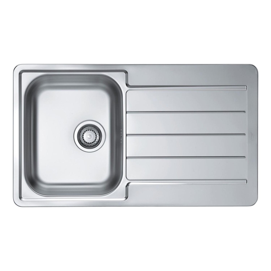 ALVEUS 1065560 - Kitchen sink LINE 86x50 cm matte steel/satin