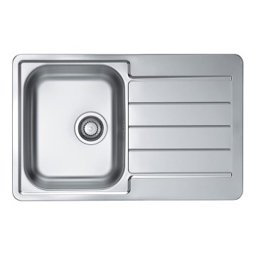 ALVEUS 1069147 - Kitchen sink LINE 79x50 cm matte steel/satin