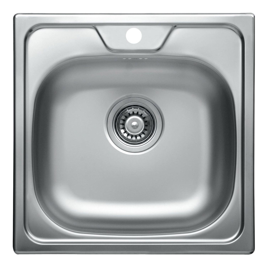 ALVEUS 1074634 - Kitchen sink ALLUX 48x48 cm matte steel/satin