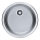 ALVEUS 1084837 - Kitchen sink FORM d. 45 cm matte steel/satin, large outlet