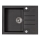 ALVEUS 1090951 - Kitchen sink ROCK 59,5x47,5 cm granite/black