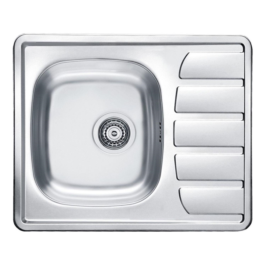 ALVEUS 1098940 - Kitchen sink ZOOM 61,5x50 cm satin, for top mounting
