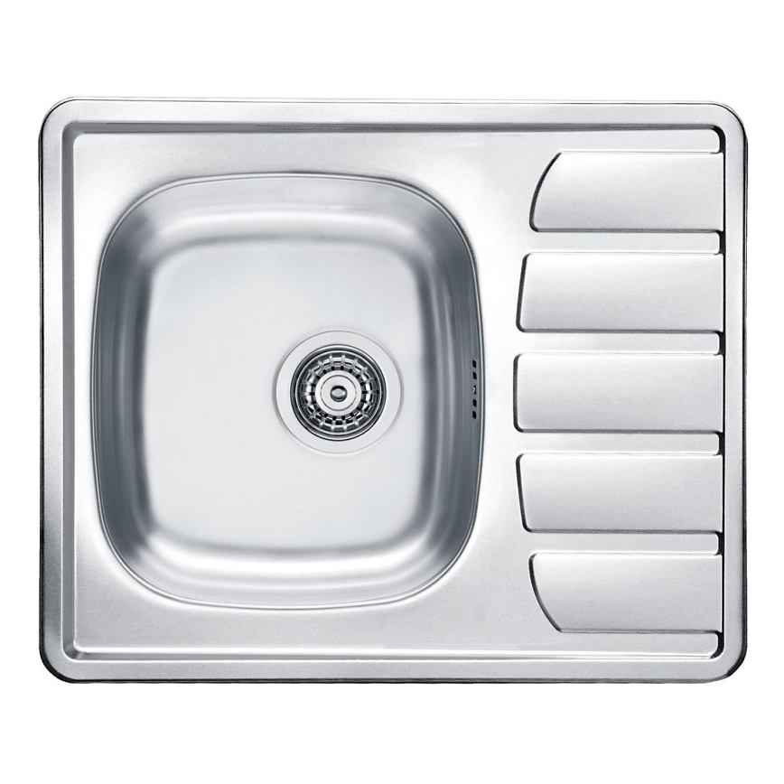 ALVEUS 1100215 - Kitchen sink ZOOM 61,5x50 cm satin, for top mounting